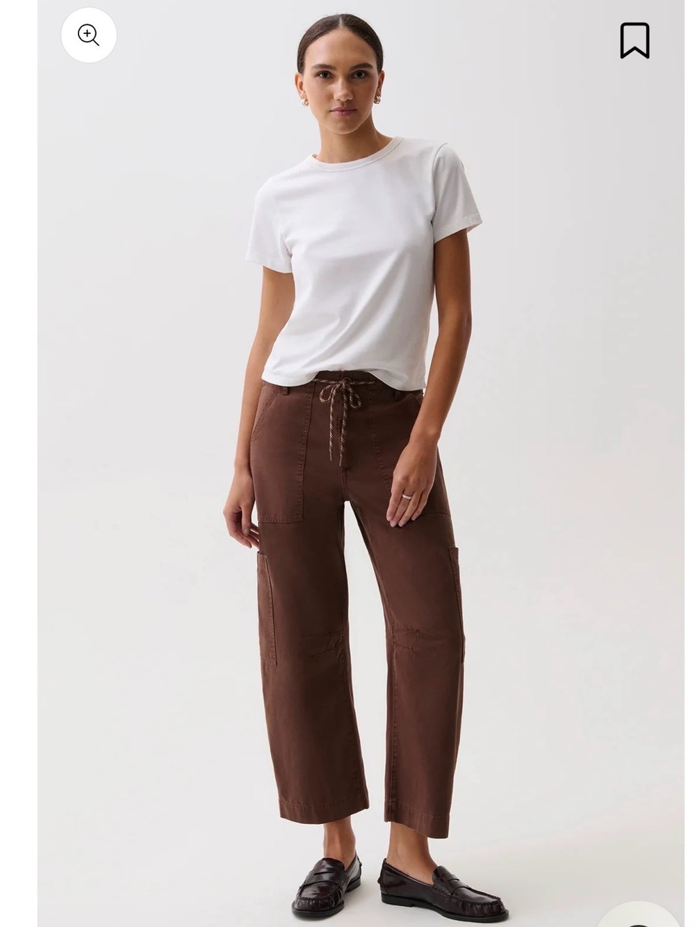 Pistola Sabrina Curved Utility Pants - Lindt